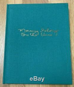 Joni Mitchell Autographed/Signed Morning Glory On The Vine Book 1st Edition