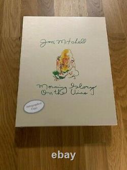 Joni Mitchell Autographed/Signed Morning Glory On The Vine Book LIMITED EDITION