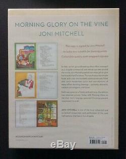 Joni Mitchell SIGNED Morning Glory On The Vine Book Limited Edition Autograph