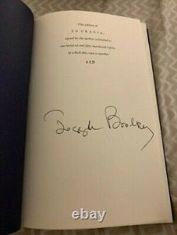 Joseph Brodsky To Urania Signed book 1st Edition Limited