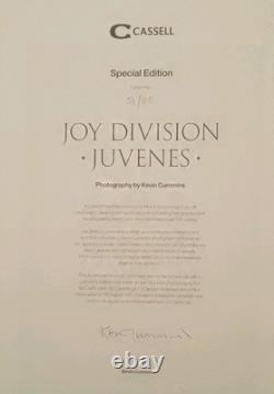 Joy Division Juvenes Limited Edition Book & Print Signed By Kevin Cummins