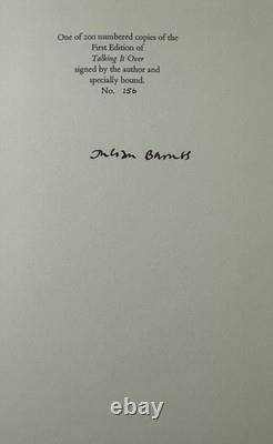 Julian Barnes 20 Books, All Hardbacks, All 1st Ed, All 1st Printing, (12 SIGNED)