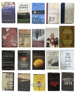 Julian Barnes 20 Books, All Hardbacks, All 1st Ed, All 1st Printing, (12 SIGNED)