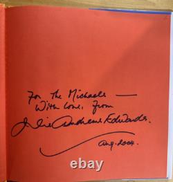 Julie Andrews (Movie Star) SIGNED 1st Edition Book Dumpy And The Firefighters