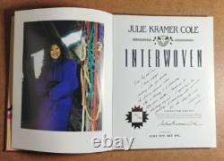 Julie Kramer Cole- INTERWOVEN Autographed/ SIGNED Collector Edition Book & ART