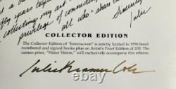 Julie Kramer Cole- INTERWOVEN Autographed/ SIGNED Collector Edition Book & ART