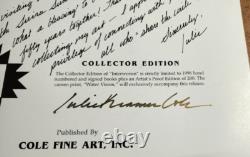 Julie Kramer Cole- INTERWOVEN Autographed/ SIGNED Collector Edition Book & ART