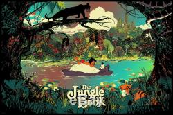 Jungle Book by Raid71 SIGNED Ltd Edition x/31 Poster Print Art MINT Mondo Movie