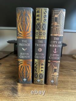 Justin Cronin THE PASSAGE TRILOGY Signed Numbered Gollancz Emporium Deluxe