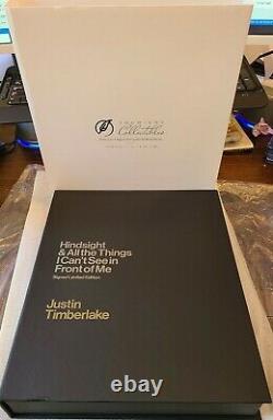 Justin Timberlake Signed Special Limited Edition Book Hindsight #281/500 COA