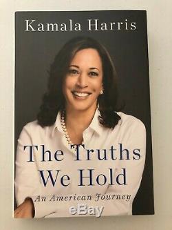 KAMALA HARRIS The Truths We Hold Signed Autograph Book First Edition 1st 2020 VP