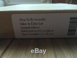 KATE BUSH How To Be Invisible book DELUXE SIGNED EXCLUSIVE EDITION rare LTD 26