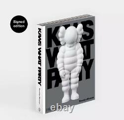 KAWS SIGNED EDITION of What Party Book, Edition 500- In hand