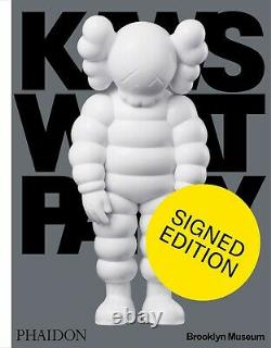 KAWS SIGNED EDITION of What Party Book, SOLD OUT Confirmed Pre-order