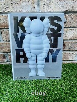 KAWS What Party SIGNED Phaidon Book White Edition of 500- IN HAND- FREE SHIP