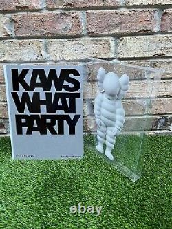 KAWS What Party SIGNED Phaidon Book White Edition of 500- IN HAND- FREE SHIP