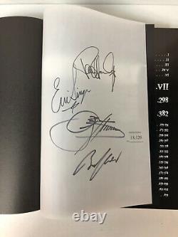 KISS KISSTORY BOOK SIGNED BY BAND 1994 Limited Edition with Hardcover Slipcase