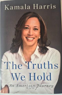 Kamala Harris & Doug Emhoff Signed The Truths We Hold First Edition Book Jsa Loa