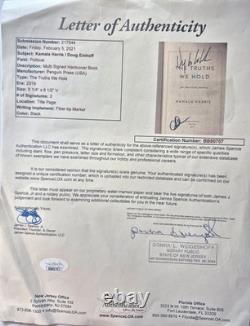 Kamala Harris & Doug Emhoff Signed The Truths We Hold First Edition Book Jsa Loa