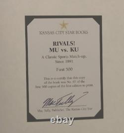 Kansas Jayhawks Signed 65/500 Mac Tully Rivals Missouri Tigers 1st Edition Book