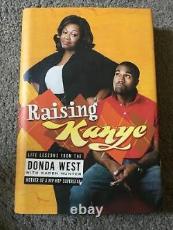 Kanye West Donda West Signed Autograph 1st Edition Book Raising Kanye with Sketch