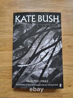 Kate Bush Hand Signed HOW TO BE INVISIBLE AUTOGRAPHED EDITION IN HAND