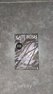 Kate Bush How To Be Invisible Paperback Book Signed Edition FREE SHIPPING