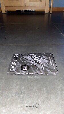 Kate Bush How To Be Invisible Paperback Book Signed Edition FREE SHIPPING