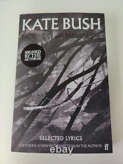 Kate Bush- How To Be Invisible SIGNED EDITION Paperback Book EXPRESS POSTAGE