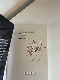 Kate Bush How To Be Invisible Selected Lyrics Paperback Signed Edition