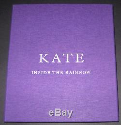 Kate Bush Inside The Rainbow Deluxe Edition Signed Book Prints Velvet Lined Case