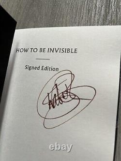 Kate Bush Signed How To Be Invisible Autographed Edition Paperback Book