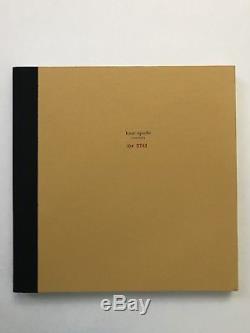 Kate Spade Contents Book HAND SIGNED Autograph LIMITED EDITION Numbered Purse
