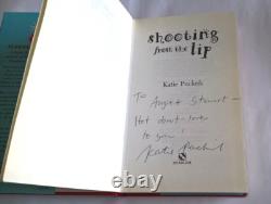 Katie Puckrick Shooting From the Lip SIGNED Book First Edition