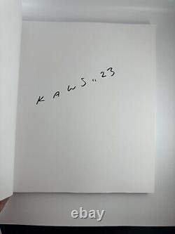 Kaws Paperback Signed Book Limited Edition In Hand