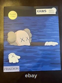 Kaws Paperback Signed Book Limited Edition Phaidon In Hand