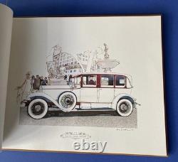 Ken Dallison Signed Limited Edition The Spirit Rolls Royce Lithograph Book