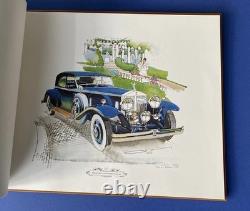 Ken Dallison Signed Limited Edition The Spirit Rolls Royce Lithograph Book