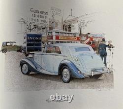 Ken Dallison Signed Limited Edition The Spirit Rolls Royce Lithograph Book