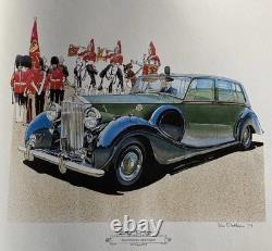 Ken Dallison Signed Limited Edition The Spirit Rolls Royce Lithograph Book
