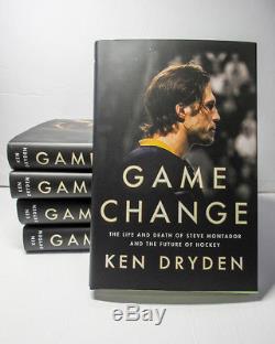 Ken Dryden Signed Game Change HC Book EXACT Proof 1st Edition Canadiens JSA COA