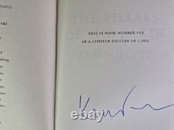 Ken Follett The Pillars Of The Earth Limited Signed Edition Book & Slipcase #442