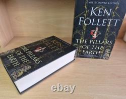 Ken Follett The Pillars Of The Earth Limited Signed Edition Book & Slipcase #442