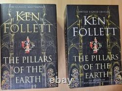 Ken Follett The Pillars Of The Earth Limited Signed Edition Book & Slipcase #442