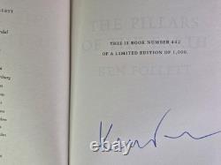 Ken Follett The Pillars Of The Earth Limited Signed Edition Book & Slipcase #442