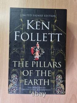 Ken Follett The Pillars Of The Earth Limited Signed Edition Book & Slipcase #442