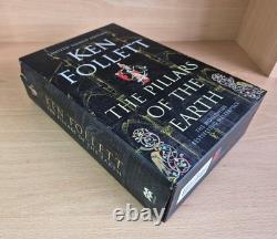 Ken Follett The Pillars Of The Earth Limited Signed Edition Book & Slipcase #442