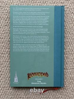 Kidnapped. Signed by Grant and Cam Kennedy. Ltd edition, 186 of 500