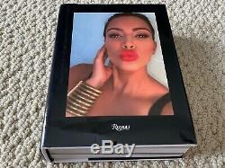 Kim Kardashian West SELFISH Signed Black Edition Duck Face Kiss Selfie Book RARE