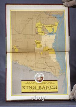 King Ranch by Tom Lea Design by Hertzog 1st Trade Edition Beautiful Book Signed